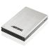 ASTONE ISO GEAR 282 HDD Enclosure - Silver 2.5" SATA to USB2.0, up to 480Mb/Sec transfer rate